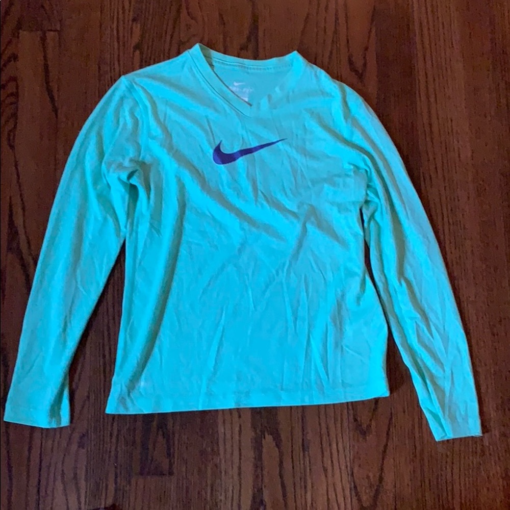 Real/ mint green Nike shirt